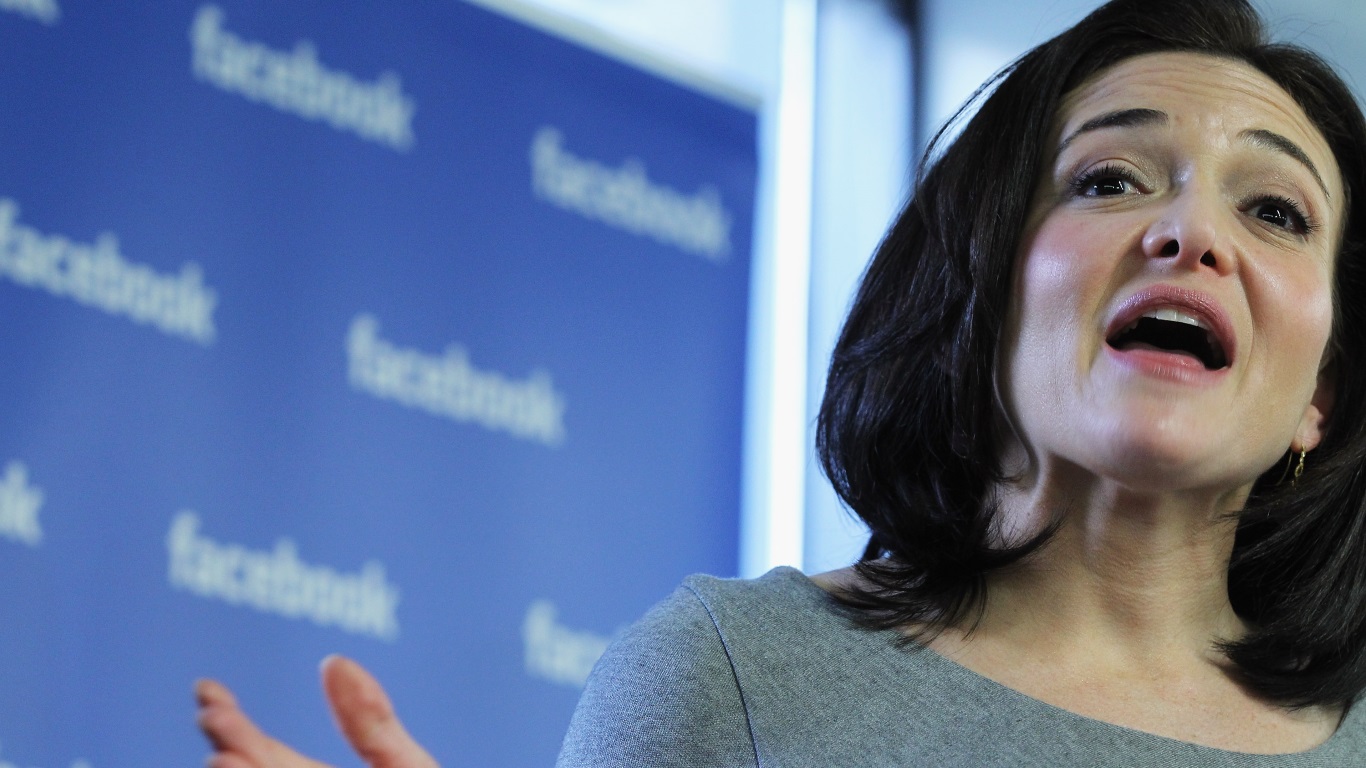 Facebook COO Sheryl Sandberg