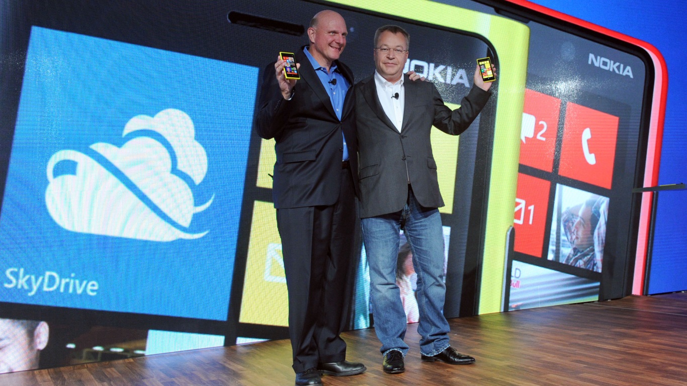 Nokia And Microsoft In Earlier Days