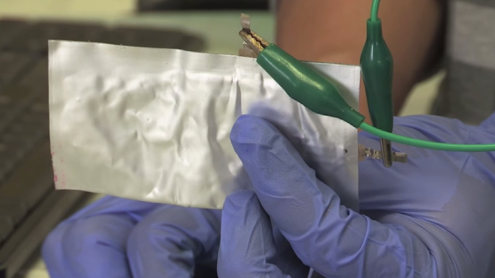 Bendable Aluminium Battery